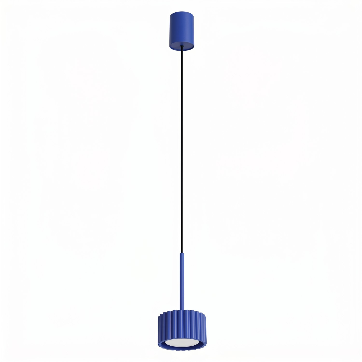 Hängeleuchten Aura Ultramarin 1xgx53 10cm Aluminium Sollux