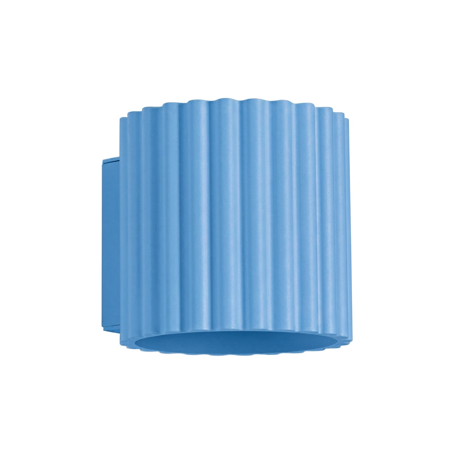 Wandleuchten Aura Hellblau 1xg9 10cm Aluminium Sollux