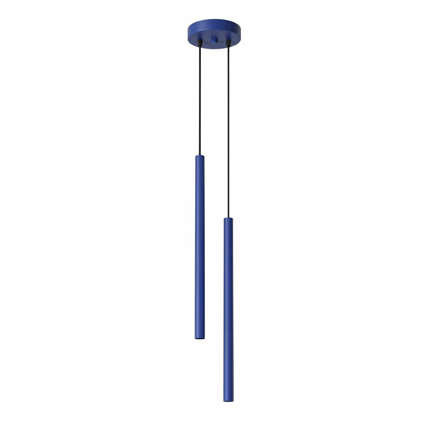 Hängeleuchten Pastelo Ultramarin 2xg9 15cm Stahl Sollux