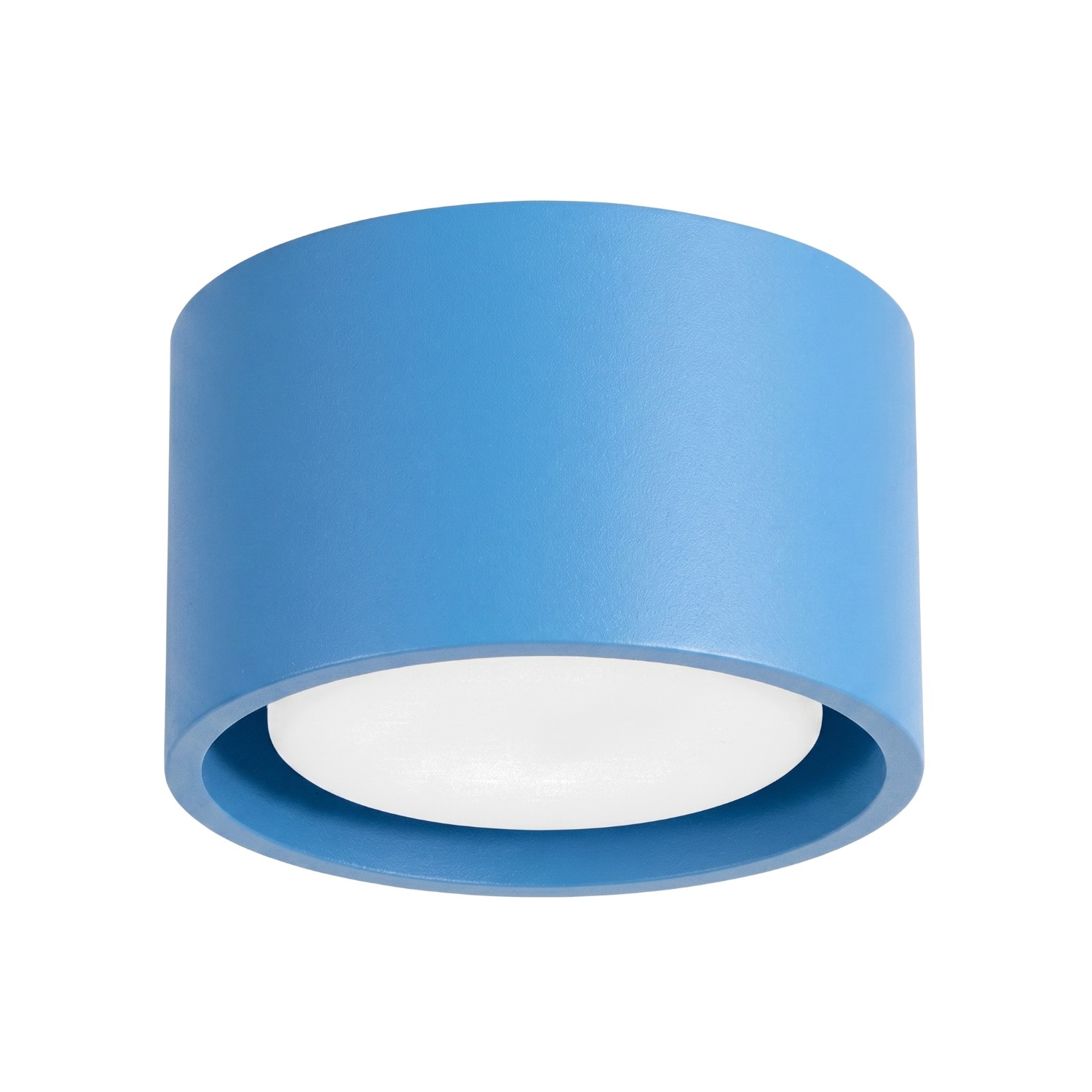 Deckenleuchten Modo Hellblau 1xgx53 10cm Aluminium Sollux