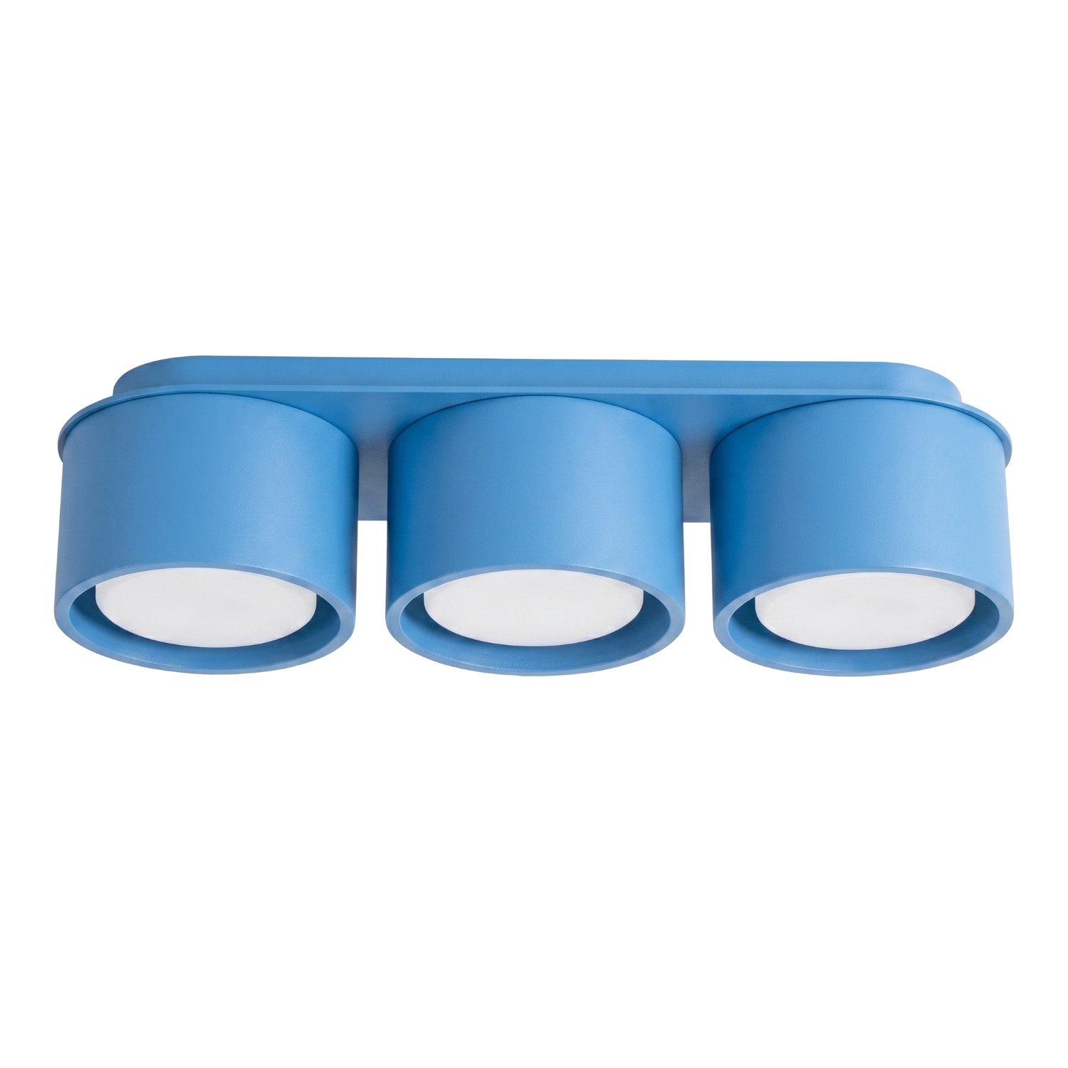 Deckenleuchten Modo Hellblau 3xgx53 32.4cm Aluminium Sollux