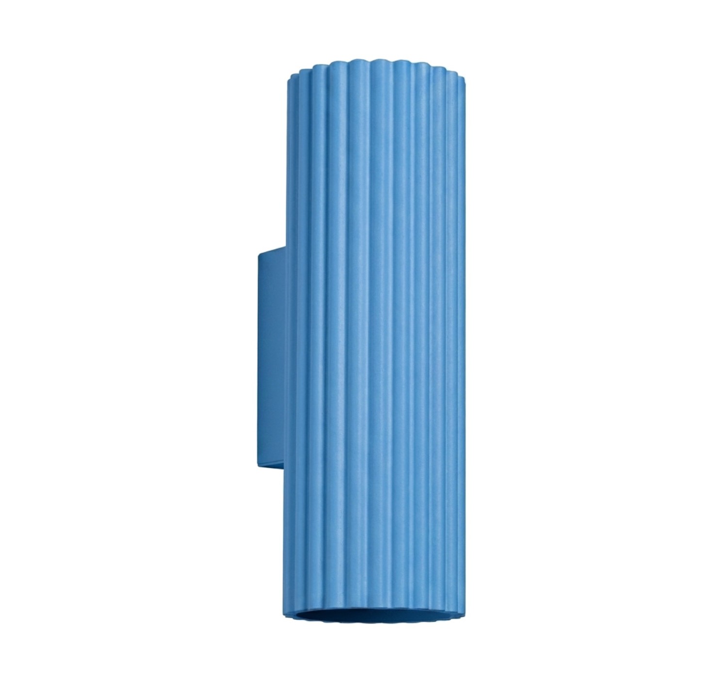 Wandleuchten Karbon Hellblau 2xgu10 6.5cm Aluminium Sollux