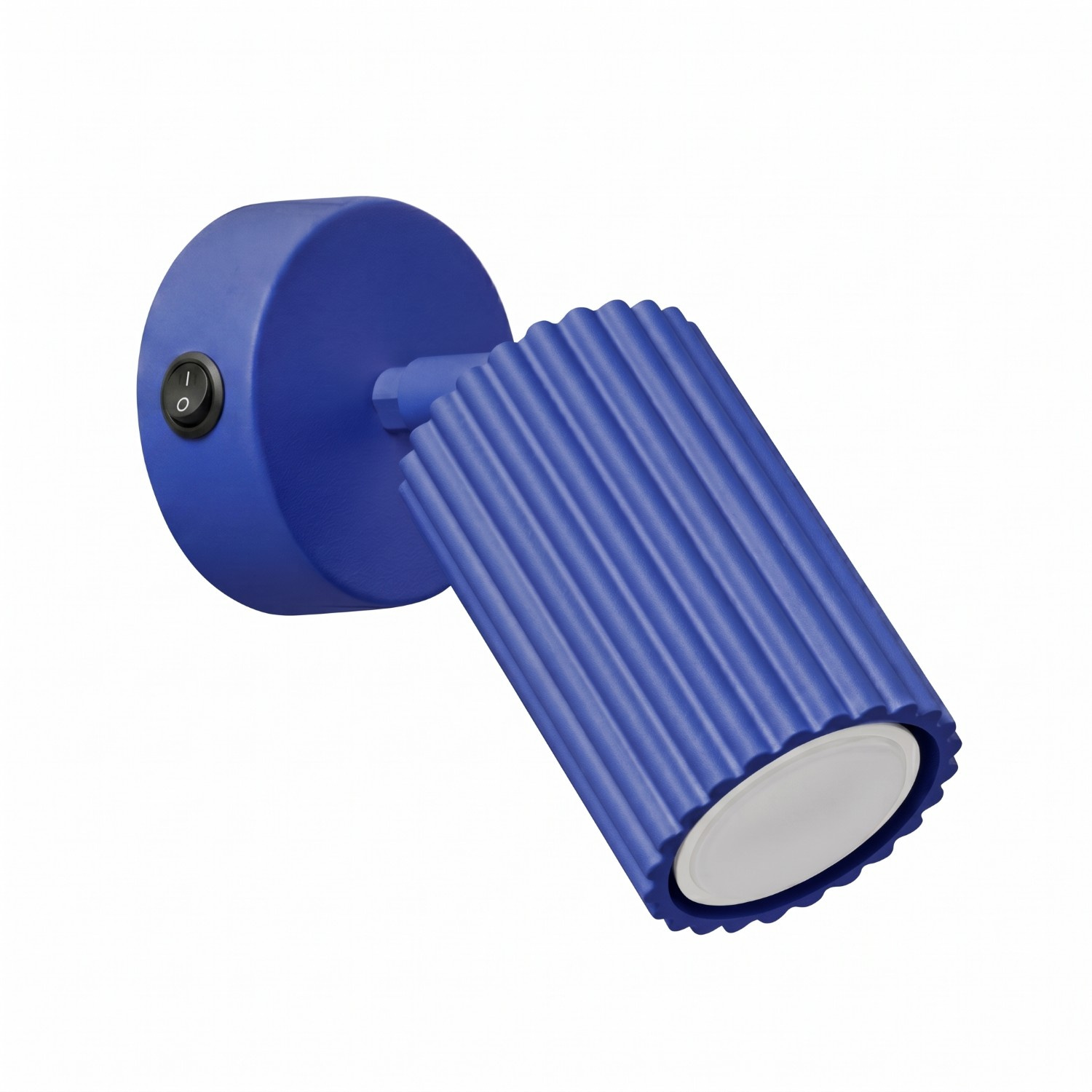 Wandleuchten Karbon Ultramarin 1xgu10 8cm Aluminium Sollux