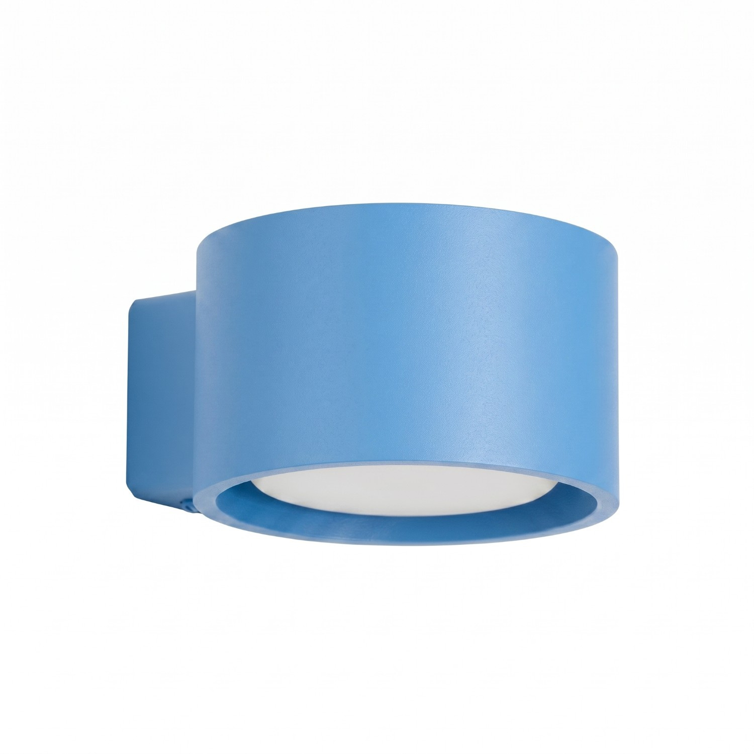 Wandleuchten Modo Hellblau 1xgx53 10cm Aluminium Sollux