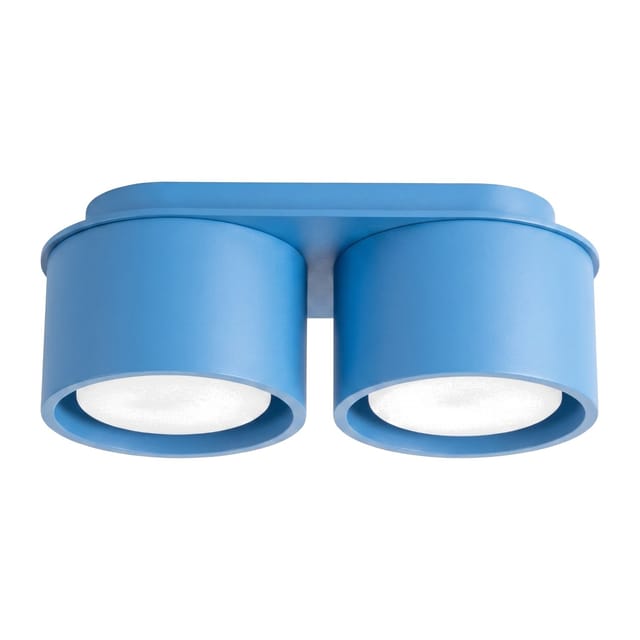 Deckenleuchten Modo Hellblau 2xgx53 21cm Aluminium Sollux