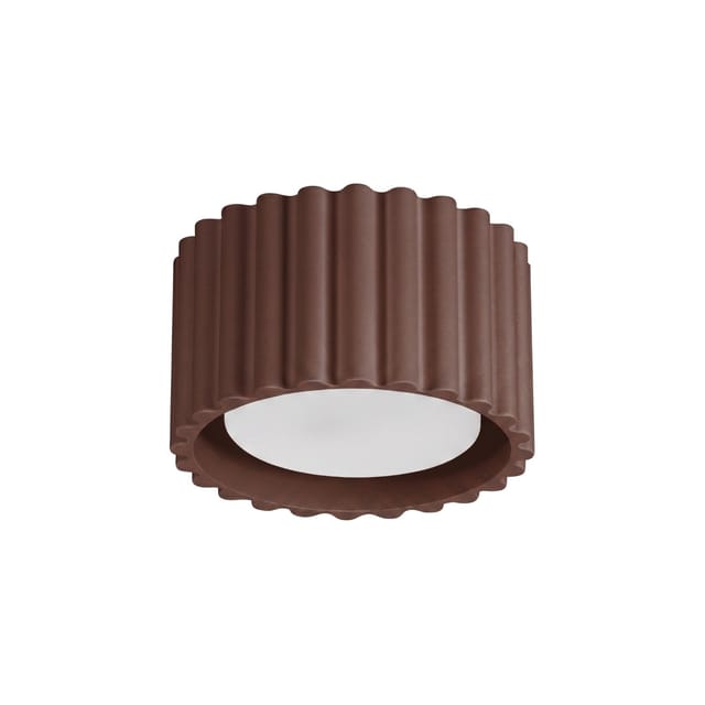 Deckenleuchten Aura Braun 1xgx53 10cm Aluminium Sollux