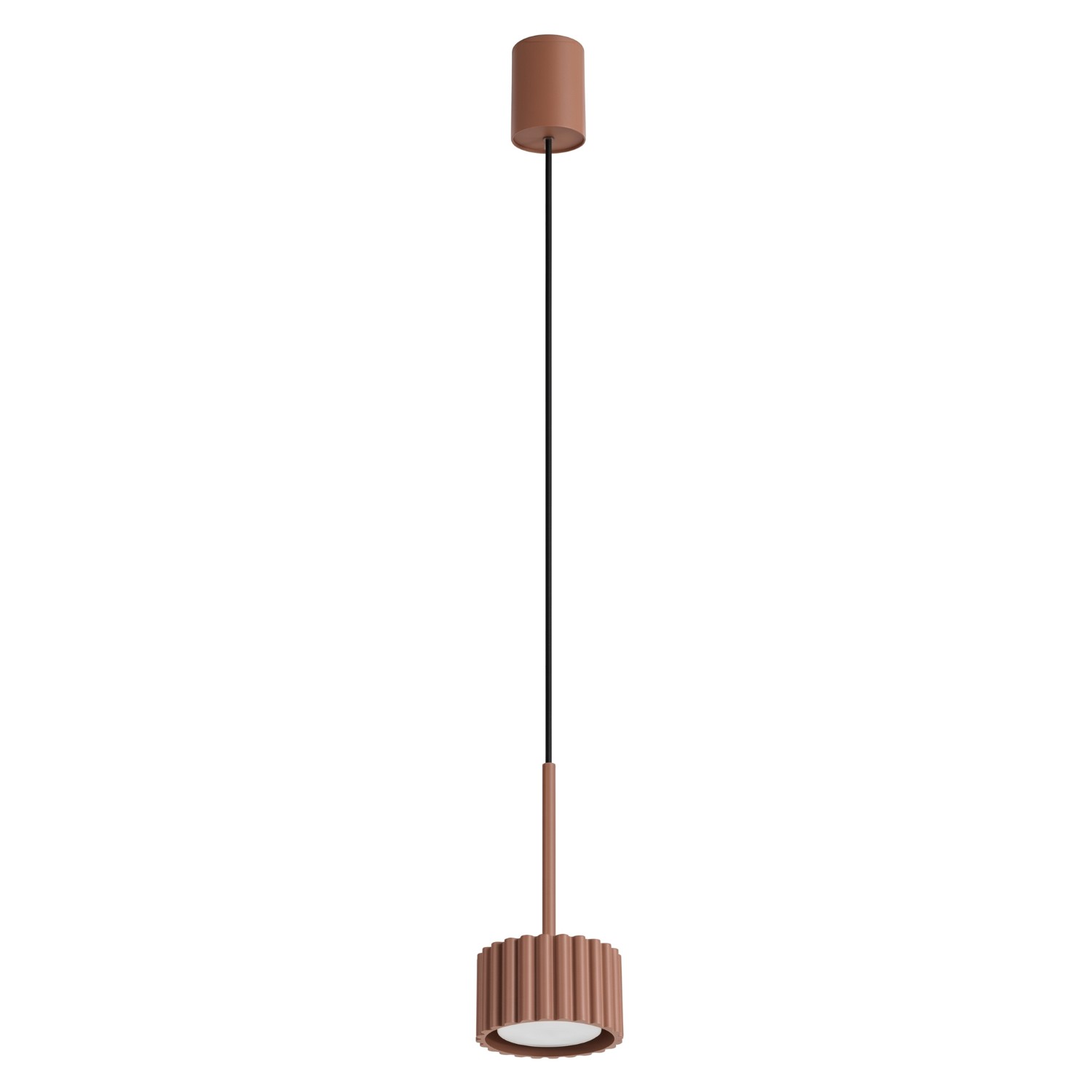 Hängeleuchten Aura Mocca 1xgx53 10cm Aluminium Sollux