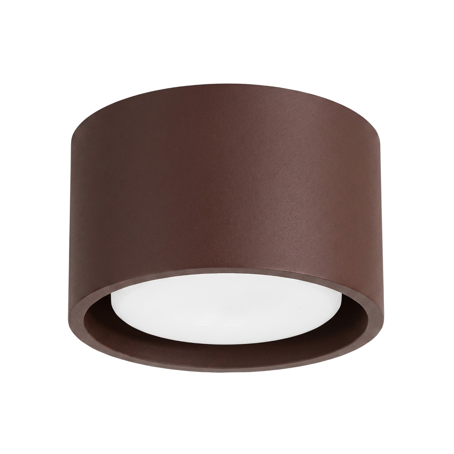 Deckenleuchten Modo Braun 1xgx53 10cm Aluminium Sollux