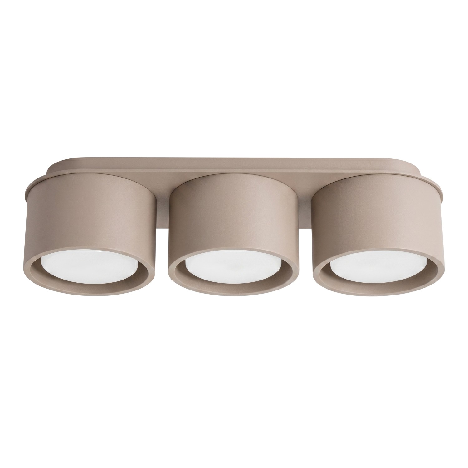 Deckenleuchten Modo Taupe 3xgx53 32.4cm Aluminium Sollux
