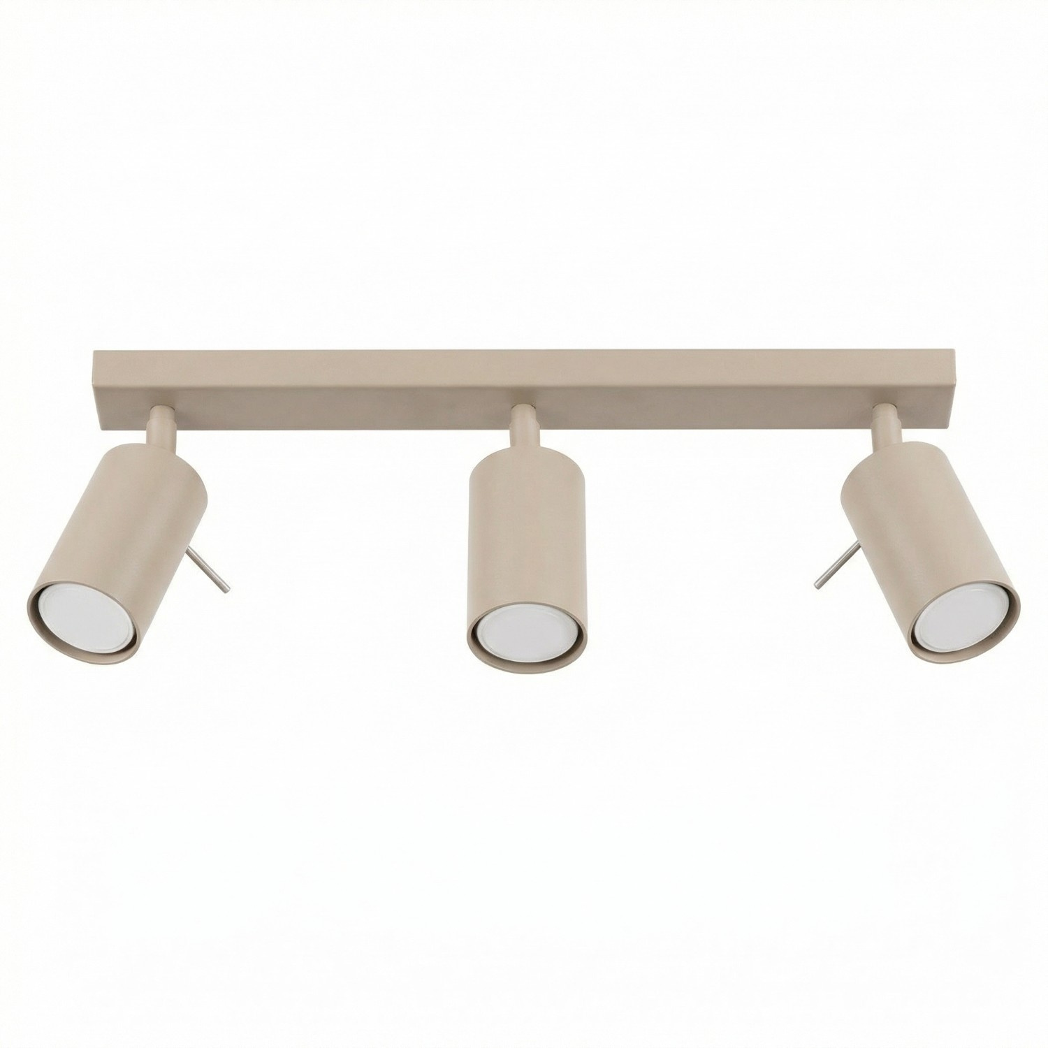 Deckenleuchten Ring Taupe 3xgu10 45cm Stahl Sollux