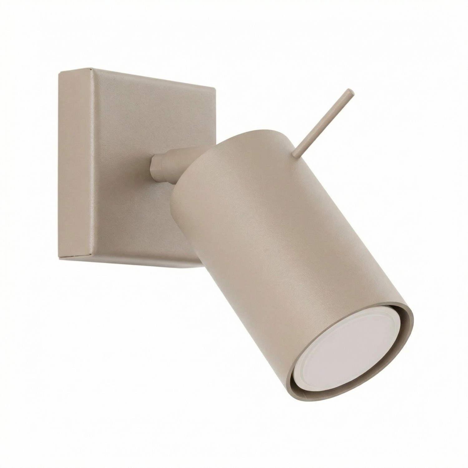Wandleuchten Ring Taupe 1xgu10 8cm Stahl Sollux