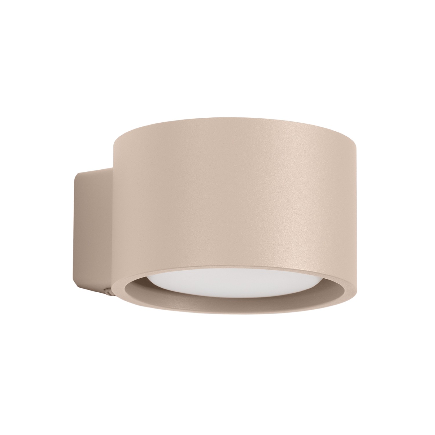 Wandleuchten Modo Taupe 1xgx53 10cm Aluminium Sollux