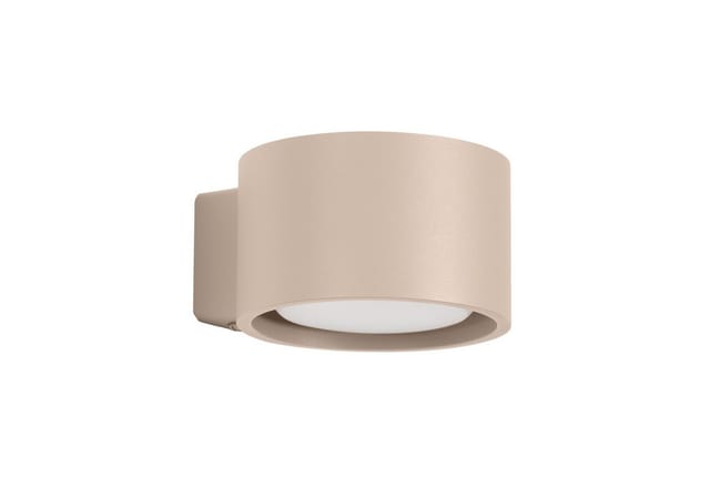 Wandleuchten Modo Taupe 1xgx53 10cm Aluminium Sollux