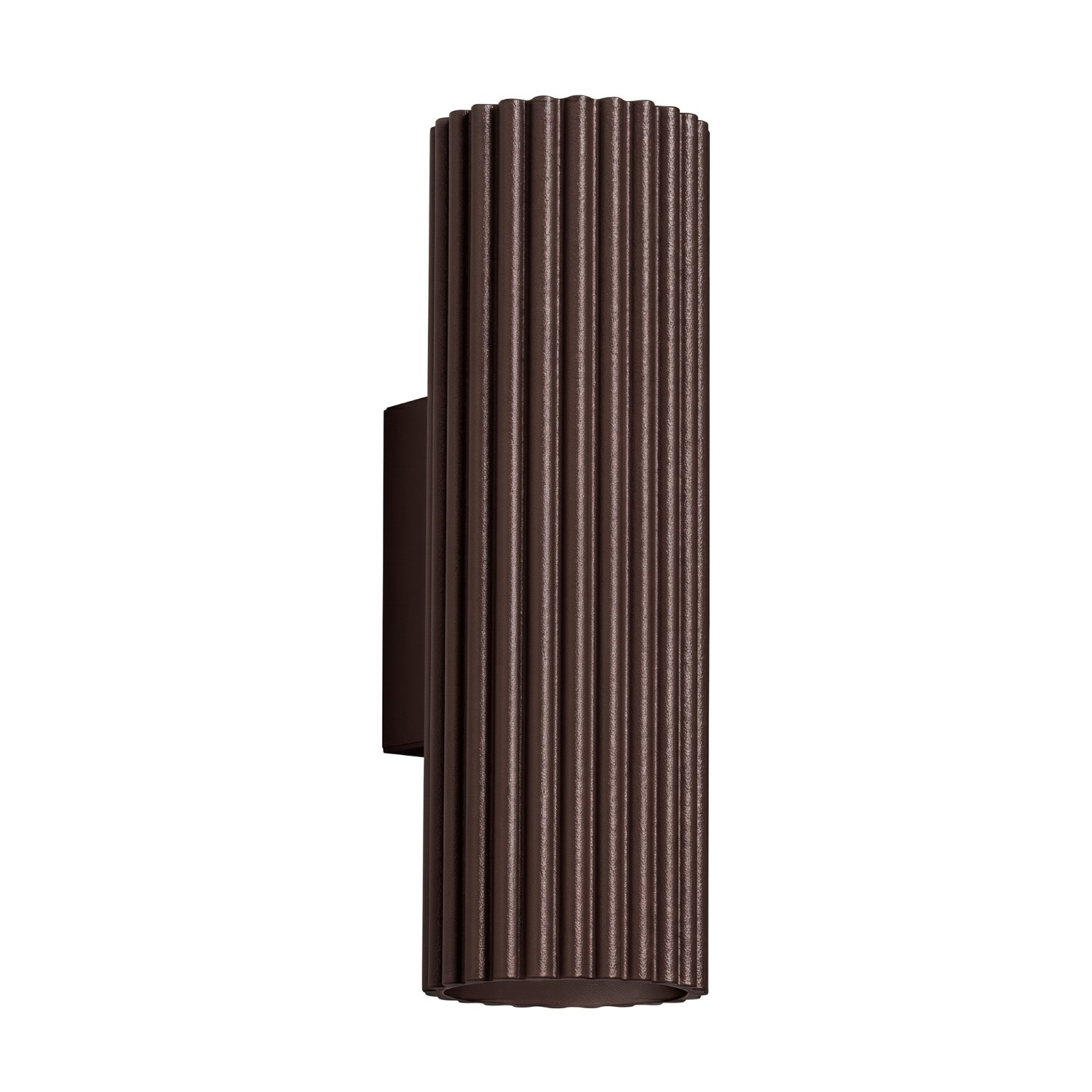 Wandleuchten Karbon Braun 2xgu10 6.5cm Aluminium Sollux