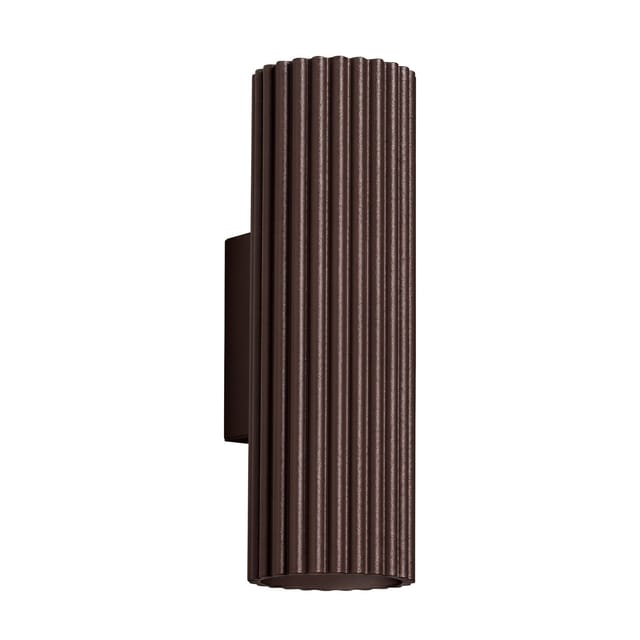 Wandleuchten Karbon Braun 2xgu10 6.5cm Aluminium Sollux
