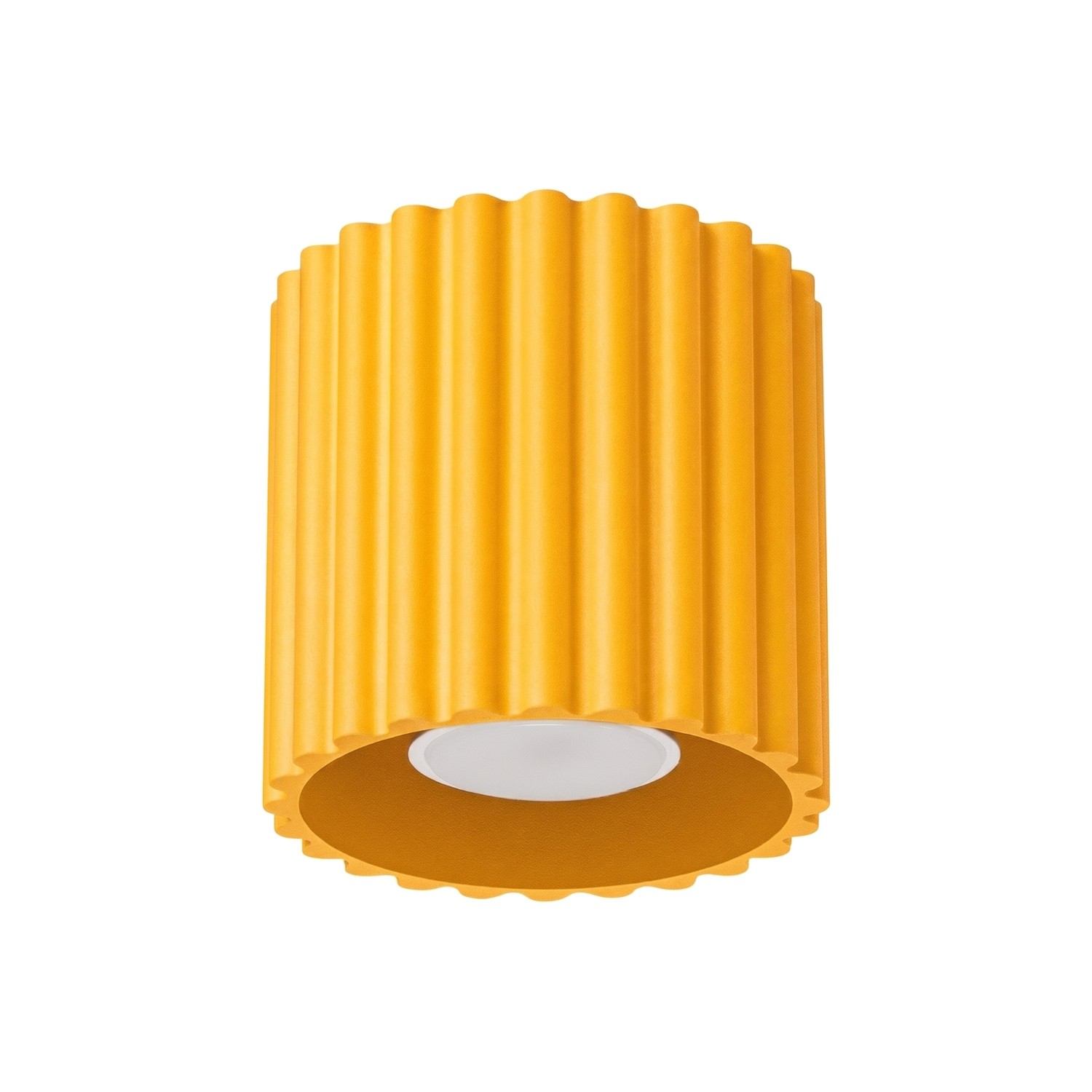 Deckenleuchten Aura Gelb 1xgu10 10cm Aluminium Sollux