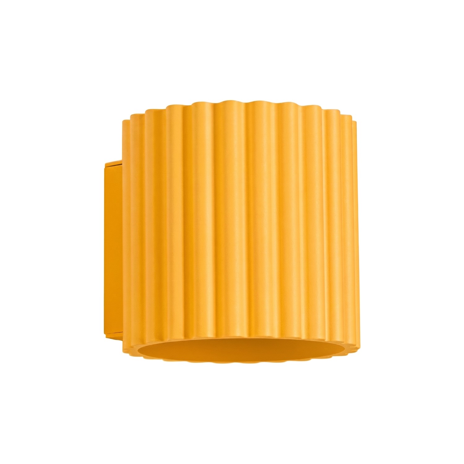 Wandleuchten Aura Gelb 1xg9 10cm Aluminium Sollux