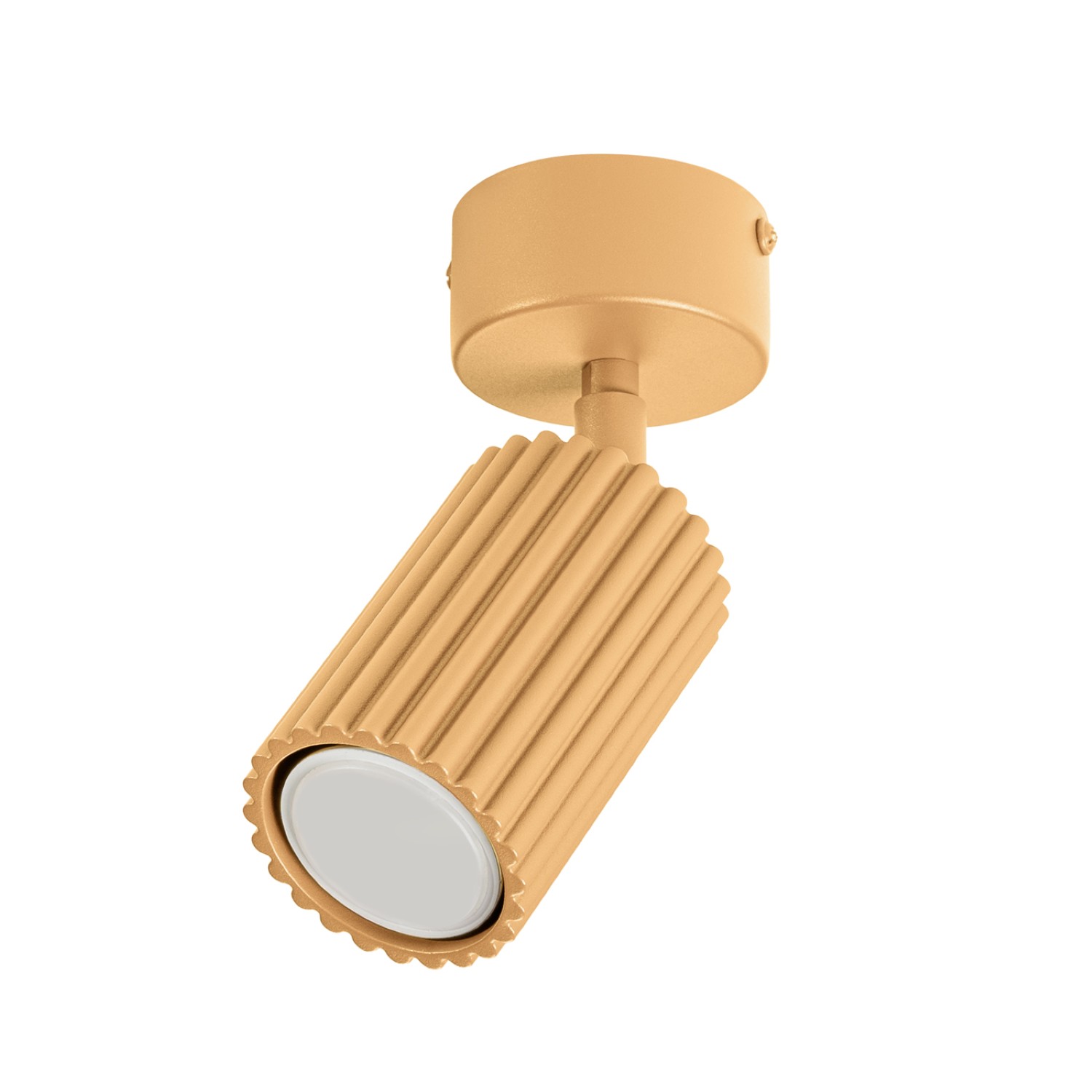 Deckenleuchten Karbon Gold 1xgu10 7cm Aluminium Sollux