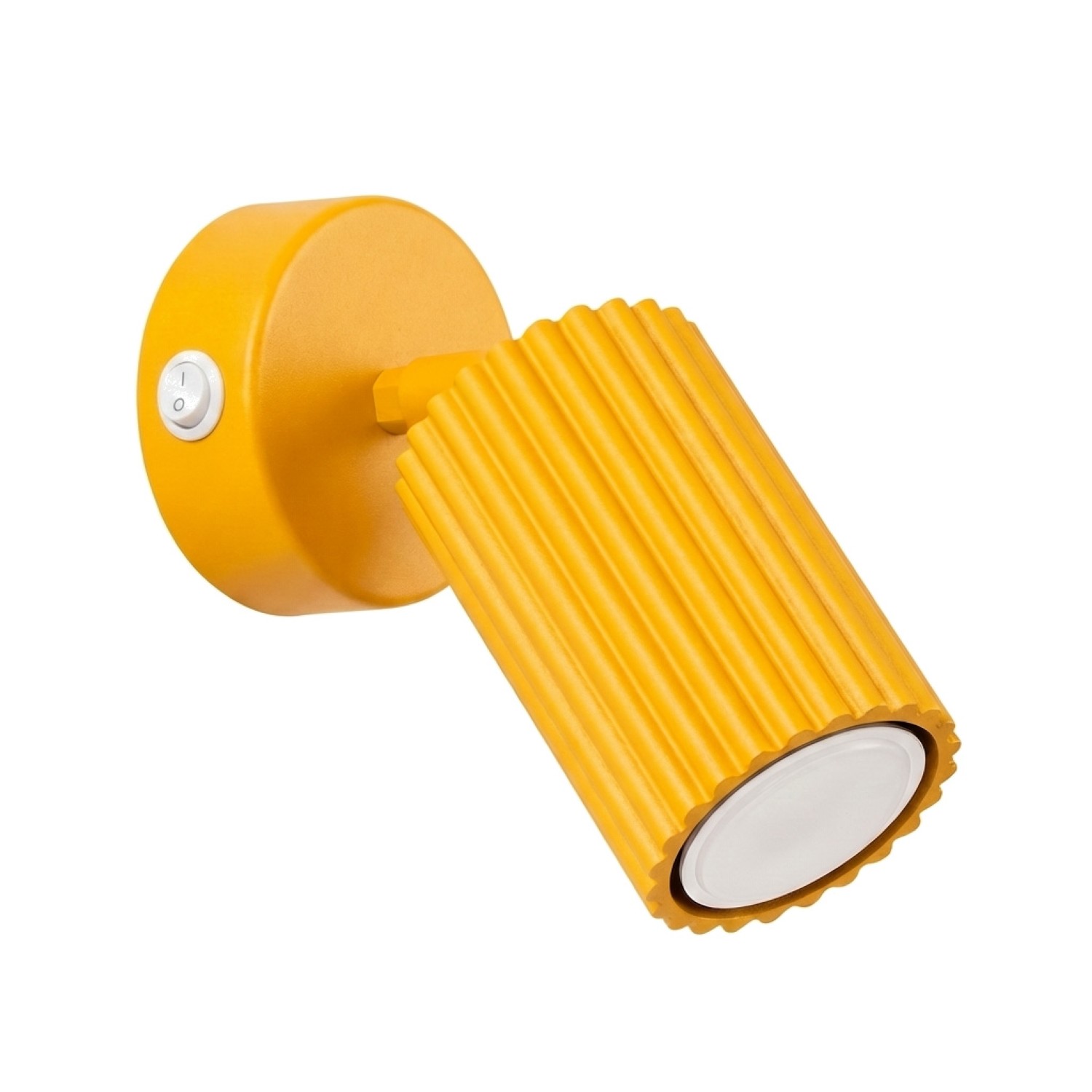 Wandleuchten Karbon Gelb 1xgu10 8cm Aluminium Sollux