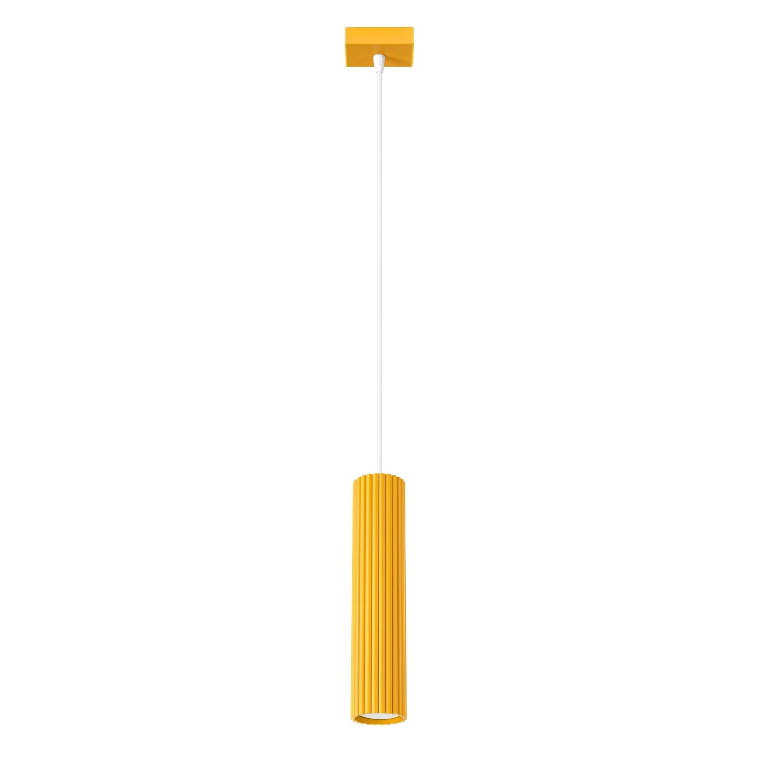 Hängeleuchten Karbon Gelb 1xgu10 8cm Aluminium Sollux