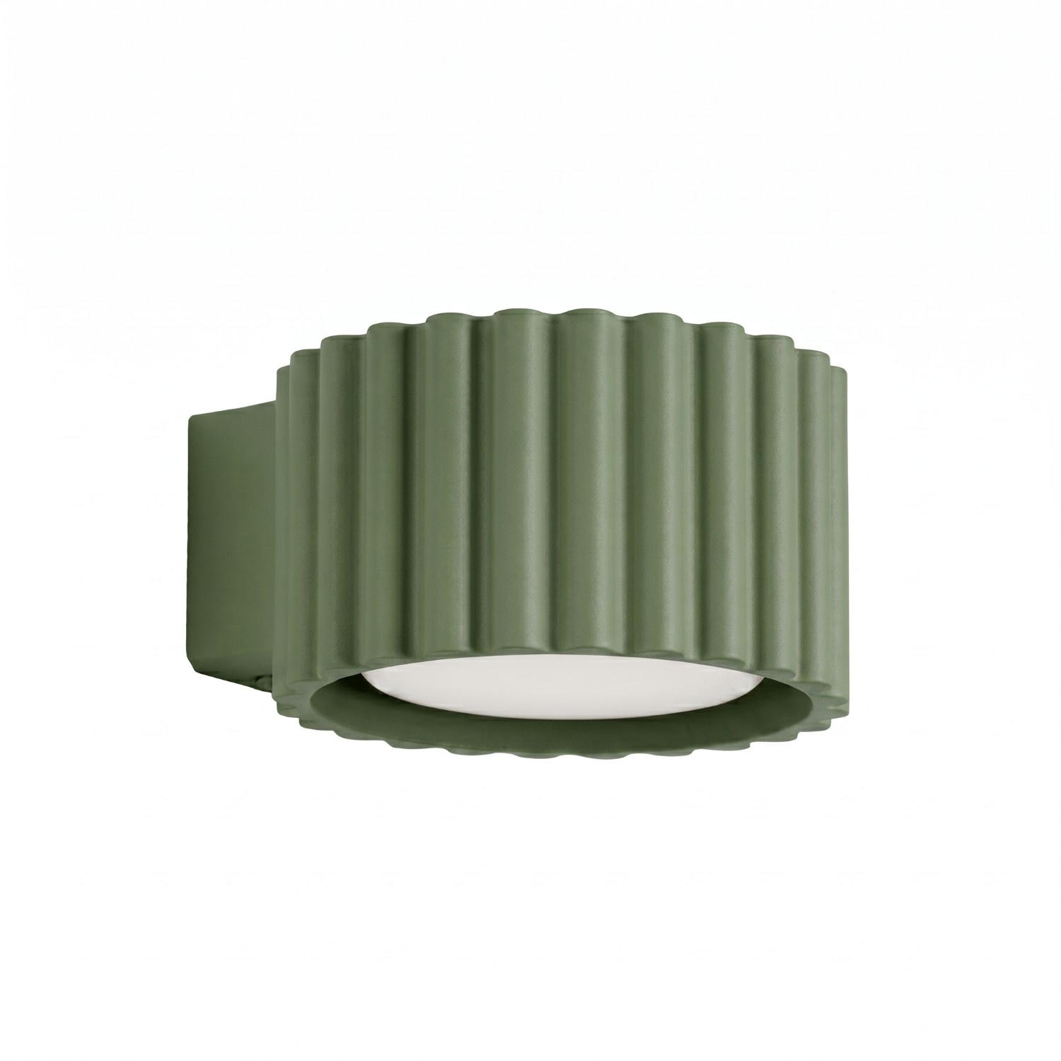 Wandleuchten Aura Olivgrün 1xgx53 10cm Aluminium Sollux
