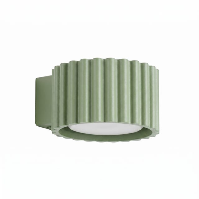 Wandleuchten Aura Salbei 1xgx53 10cm Aluminium Sollux