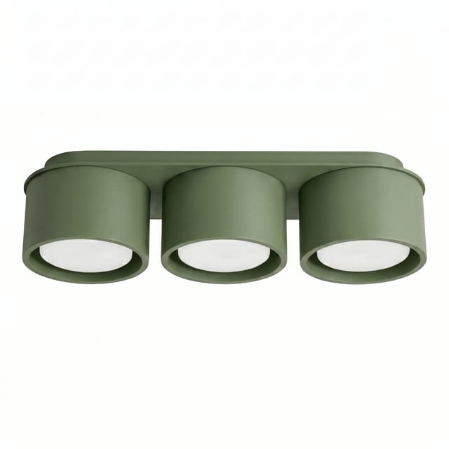 Deckenleuchten Modo Olivgrün 3xgx53 32.4cm Aluminium Sollux