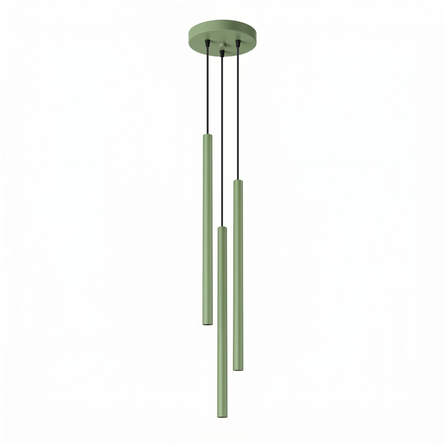 Hängeleuchten Pastelo Salbei 3xg9 19.5cm Stahl Sollux