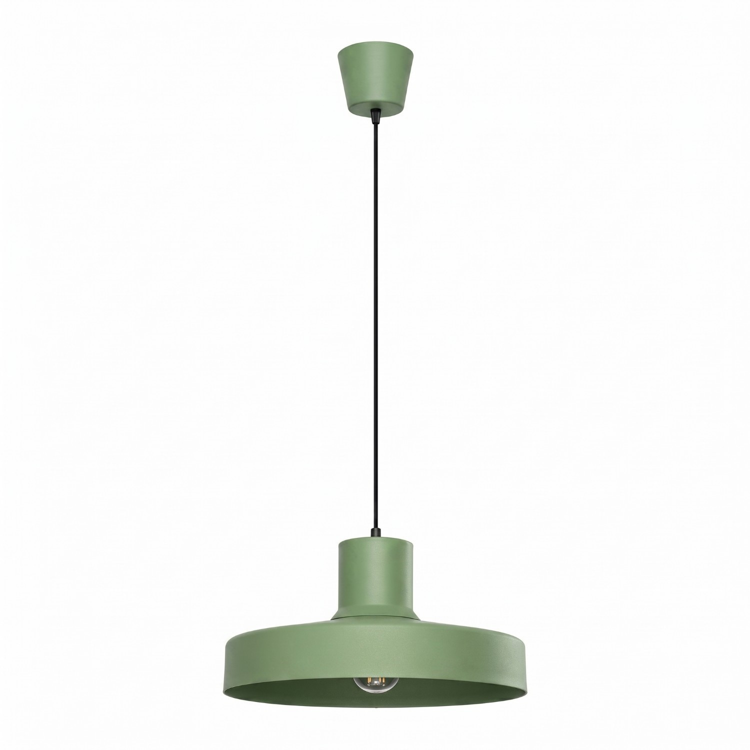 Hängeleuchten Bilo Salbei 1xe27 35cm Stahl Sollux