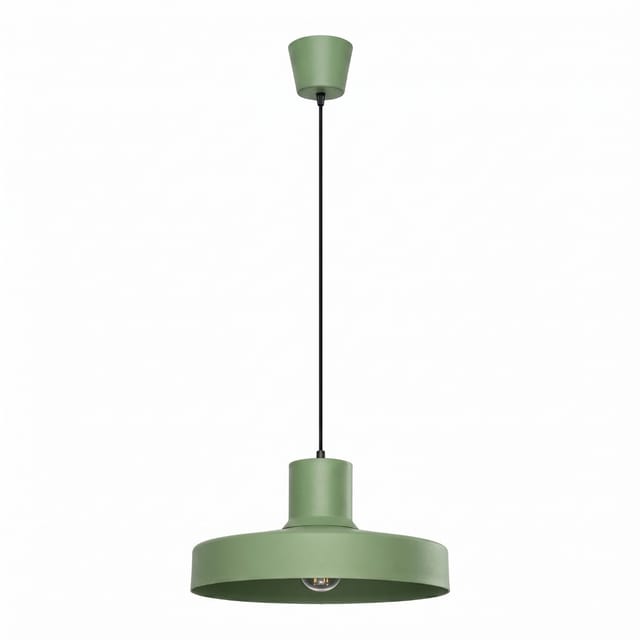 Hängeleuchten Bilo Salbei 1xe27 35cm Stahl Sollux