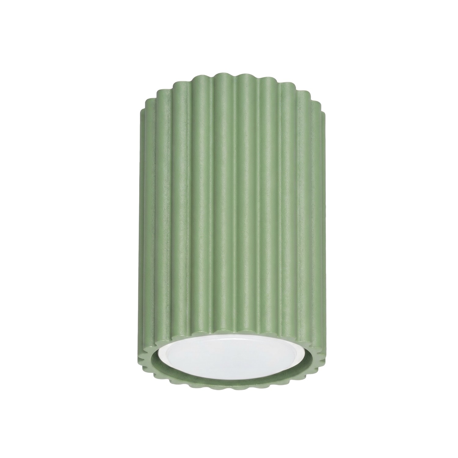 Deckenleuchten Karbon Salbei 1xgu10 6.5cm Aluminium Sollux
