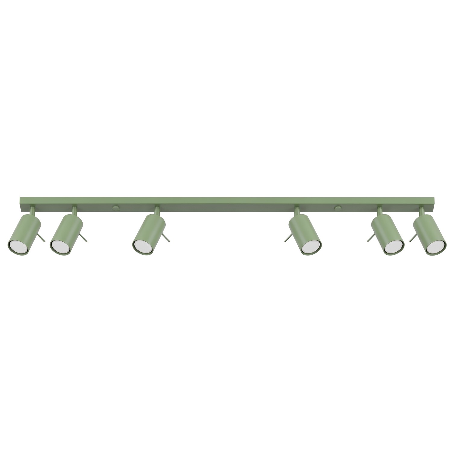 Deckenleuchten Ring Salbei 6xgu10 118cm Stahl Sollux