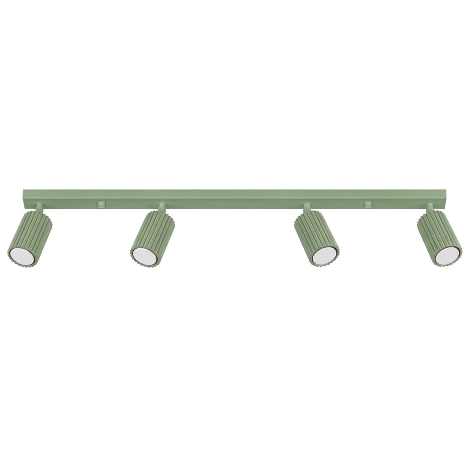 Deckenleuchten Karbon Salbei 4xgu10 81cm Aluminium Sollux