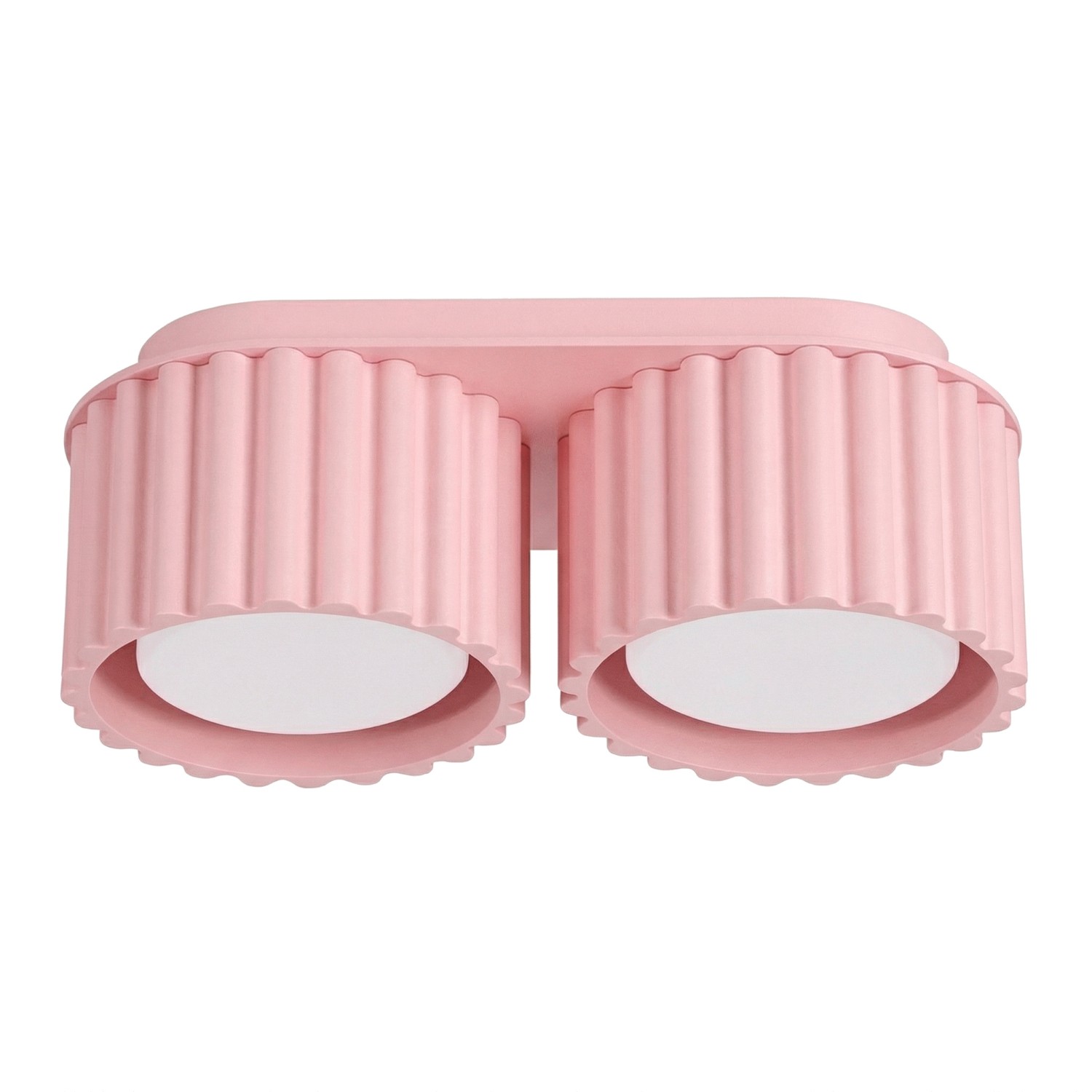 Deckenleuchten Aura Rosa 2xgx53 21cm Aluminium Sollux