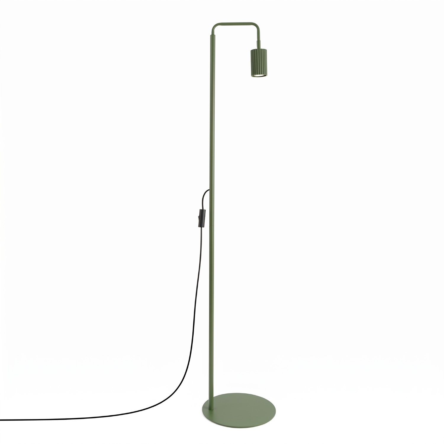 Stehlampen Karbon Olivgrün 1xgu10 30cm Aluminium Sollux