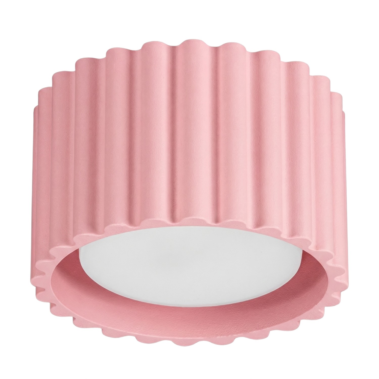 Deckenleuchten Aura Rosa 1xgx53 10cm Aluminium Sollux