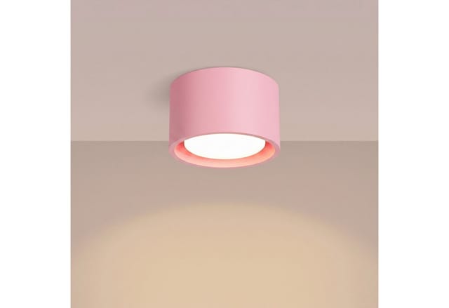 Deckenleuchten Modo Rosa 1xgx53 10cm Aluminium Sollux