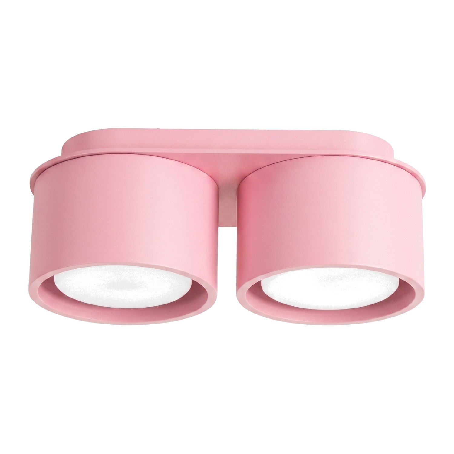 Deckenleuchten Modo Rosa 2xgx53 21cm Aluminium Sollux