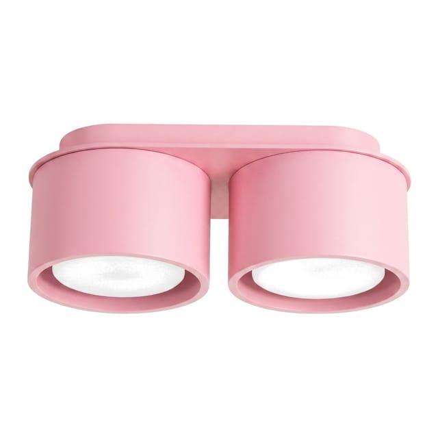 Deckenleuchten Modo Rosa 2xgx53 21cm Aluminium Sollux
