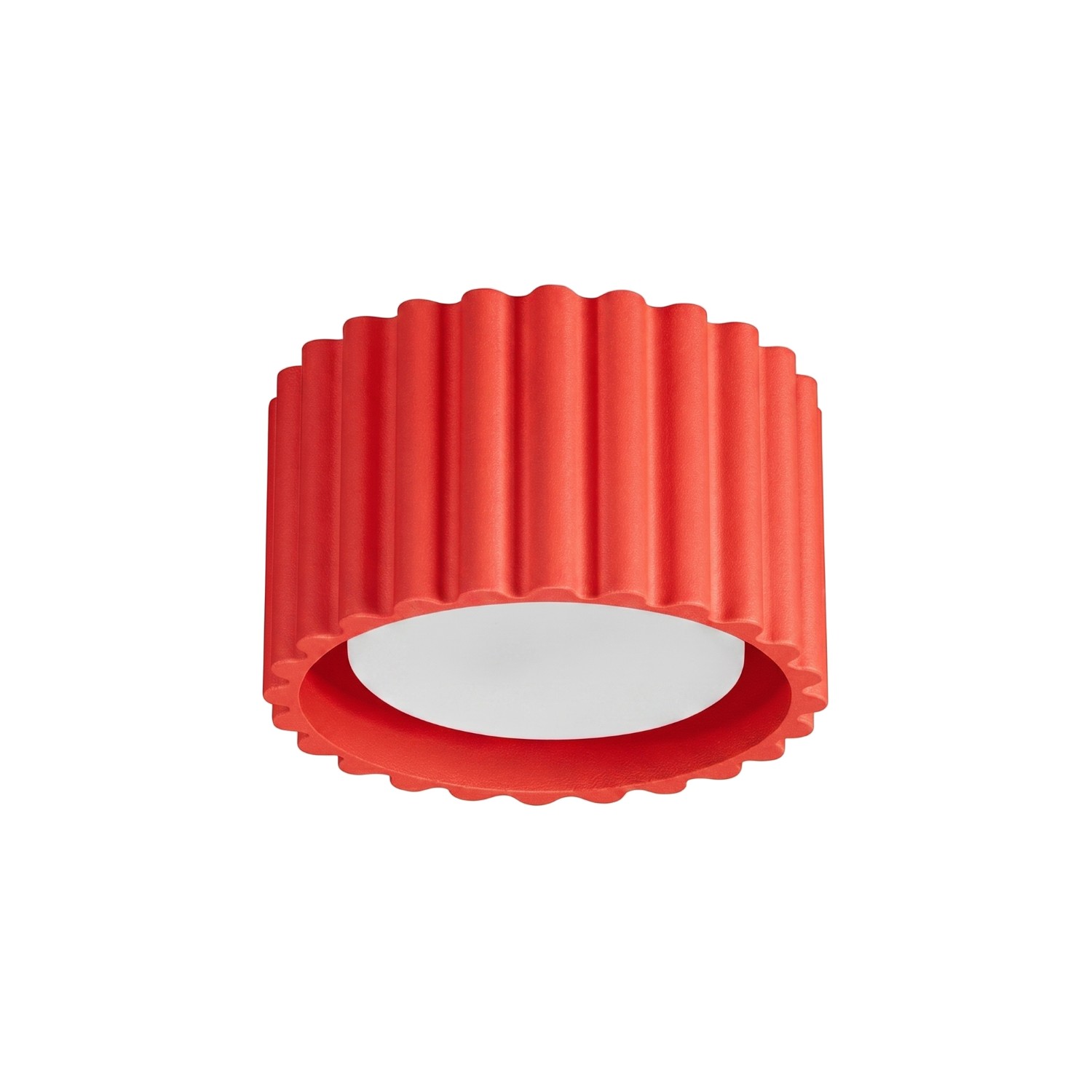 Deckenleuchten Aura Rot 1xgx53 10cm Aluminium Sollux