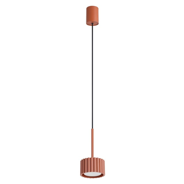 Hängeleuchten Aura Rotocker 1xgx53 10cm Aluminium Sollux