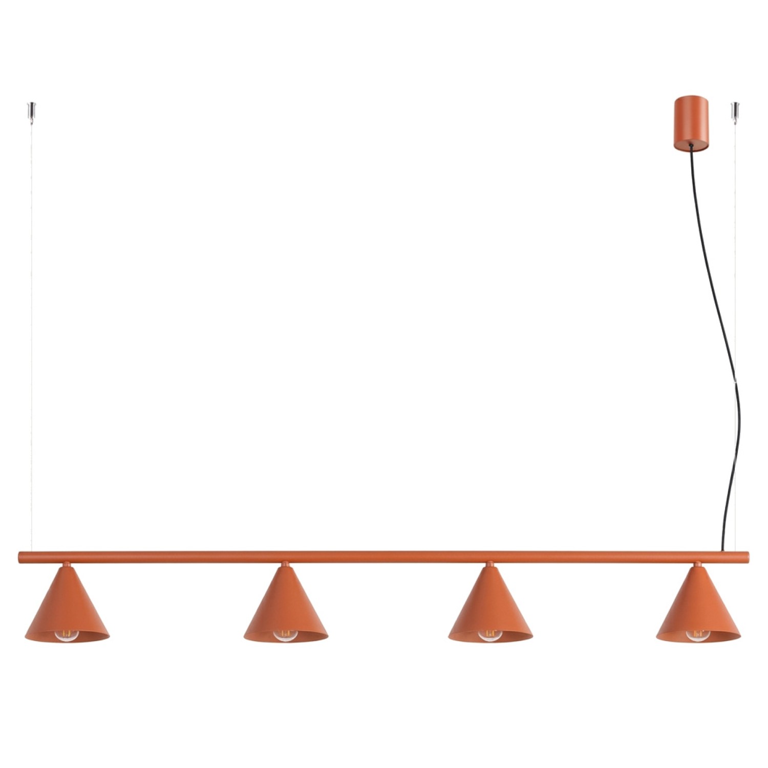 Kronleuchter Nox Rotocker 4xe14 122cm Stahl Sollux