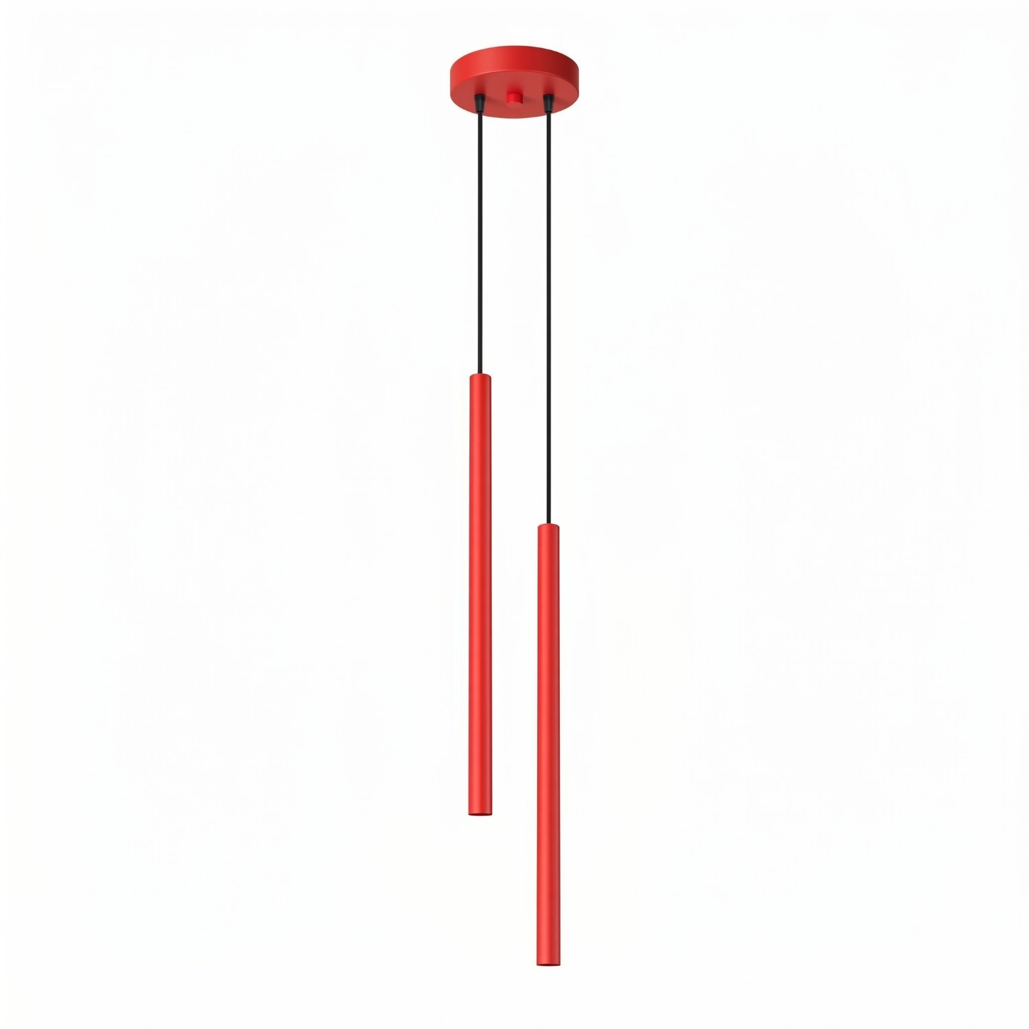 Hängeleuchten Pastelo Rot 2xg9 15cm Stahl Sollux