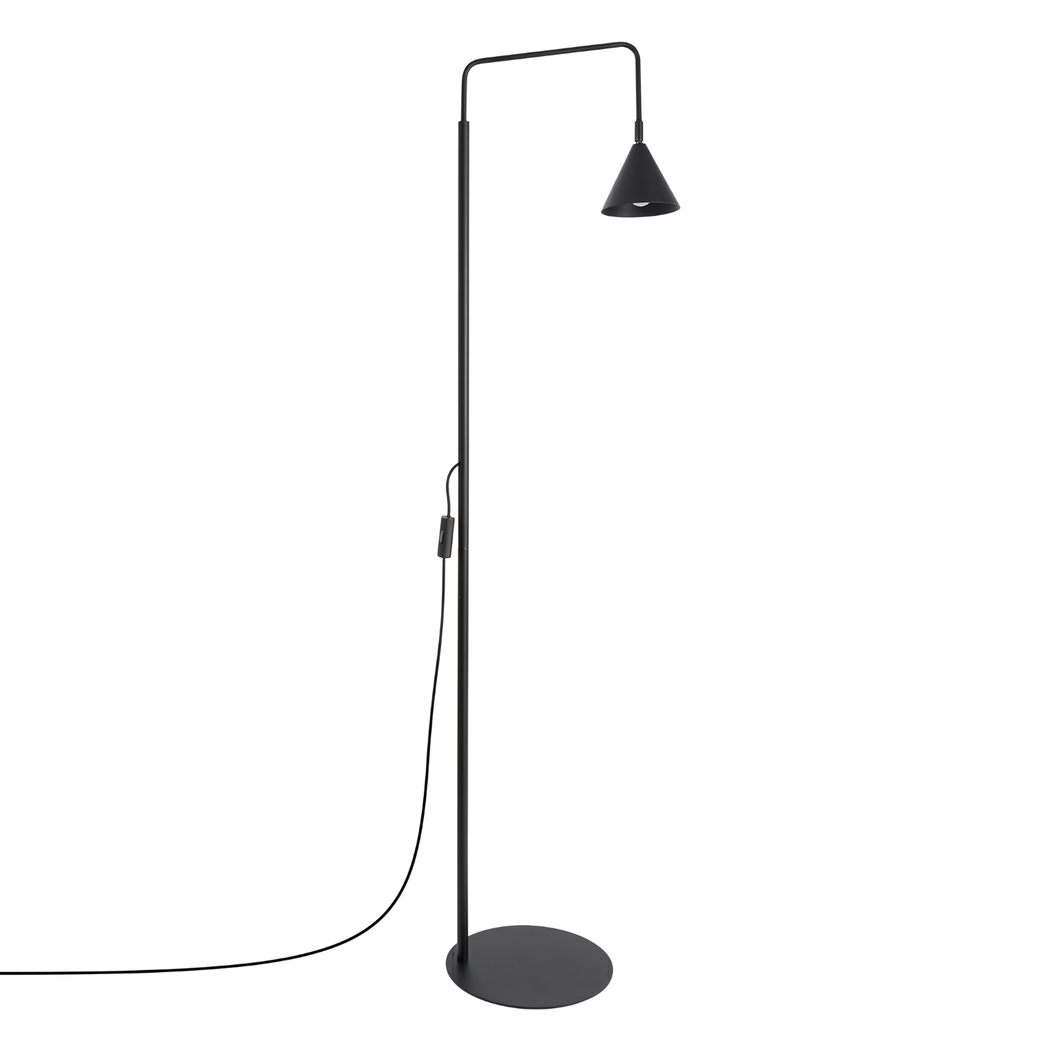 Stehlampen Nox Schwarz 1xe14 30cm Stahl Sollux