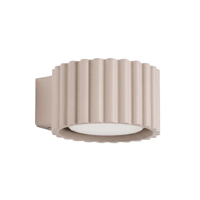 Wandleuchten Aura Taupe 1xgx53 10cm Aluminium Sollux