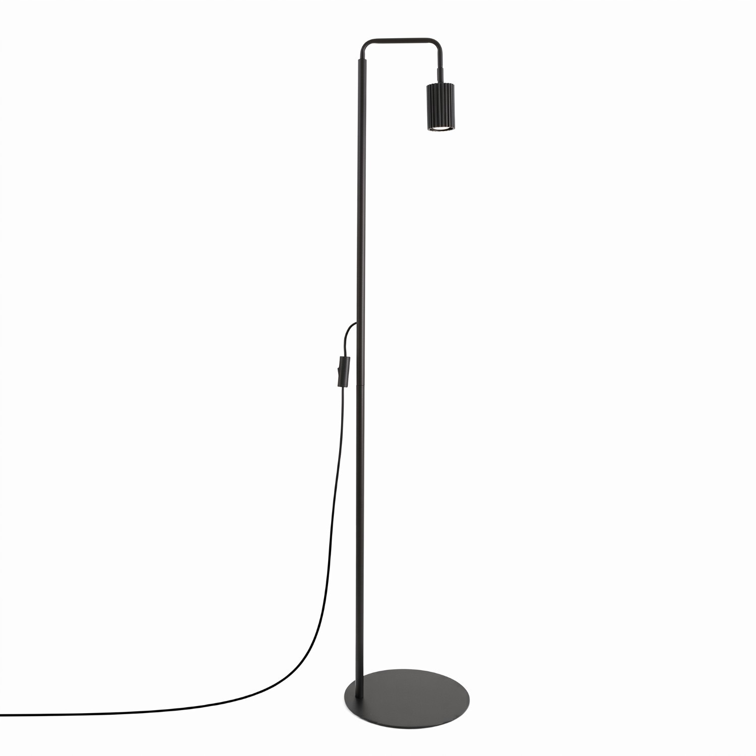 Stehlampen Karbon Schwarz 1xgu10 30cm Aluminium Sollux