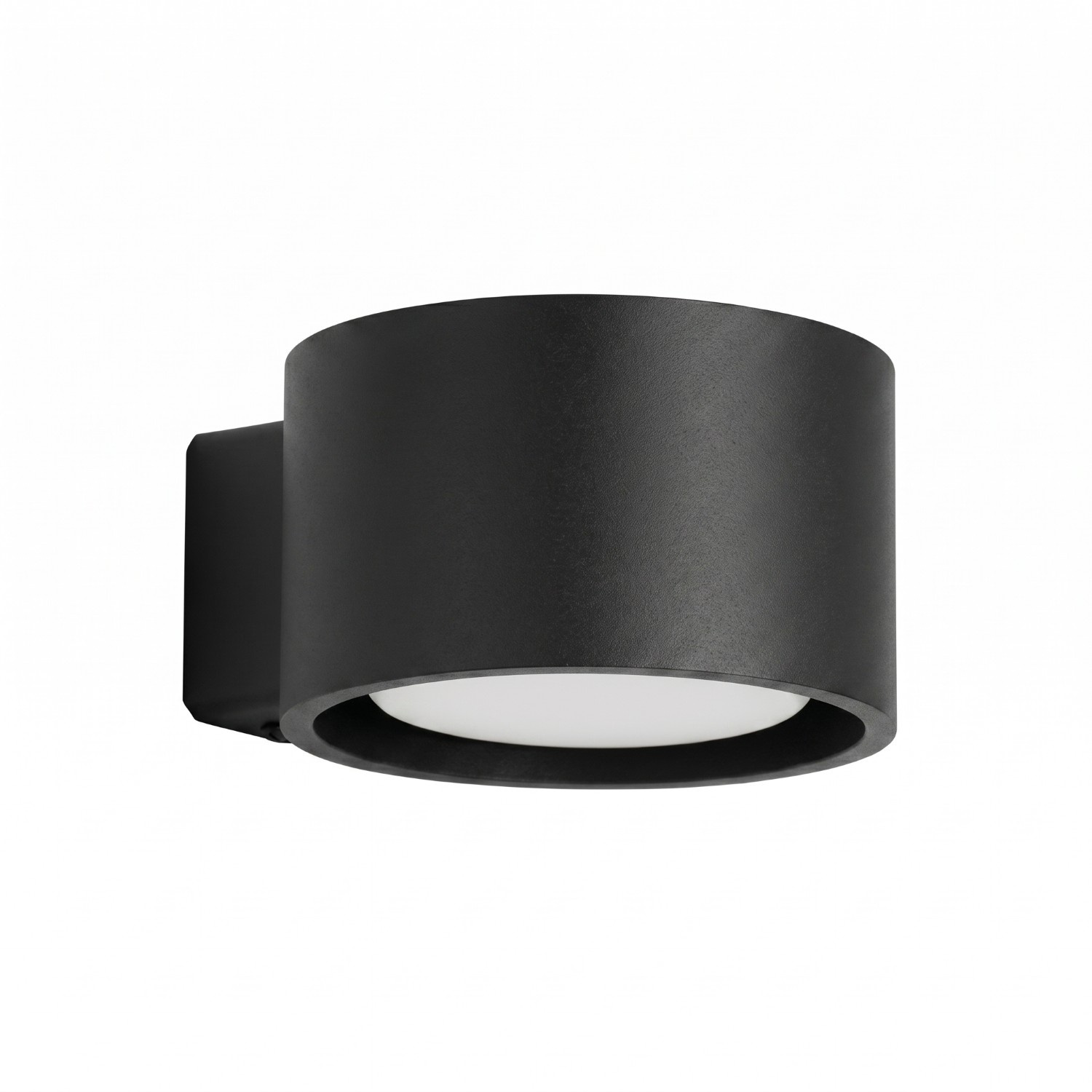 Wandleuchten Modo Schwarz 1xgx53 10cm Aluminium Sollux