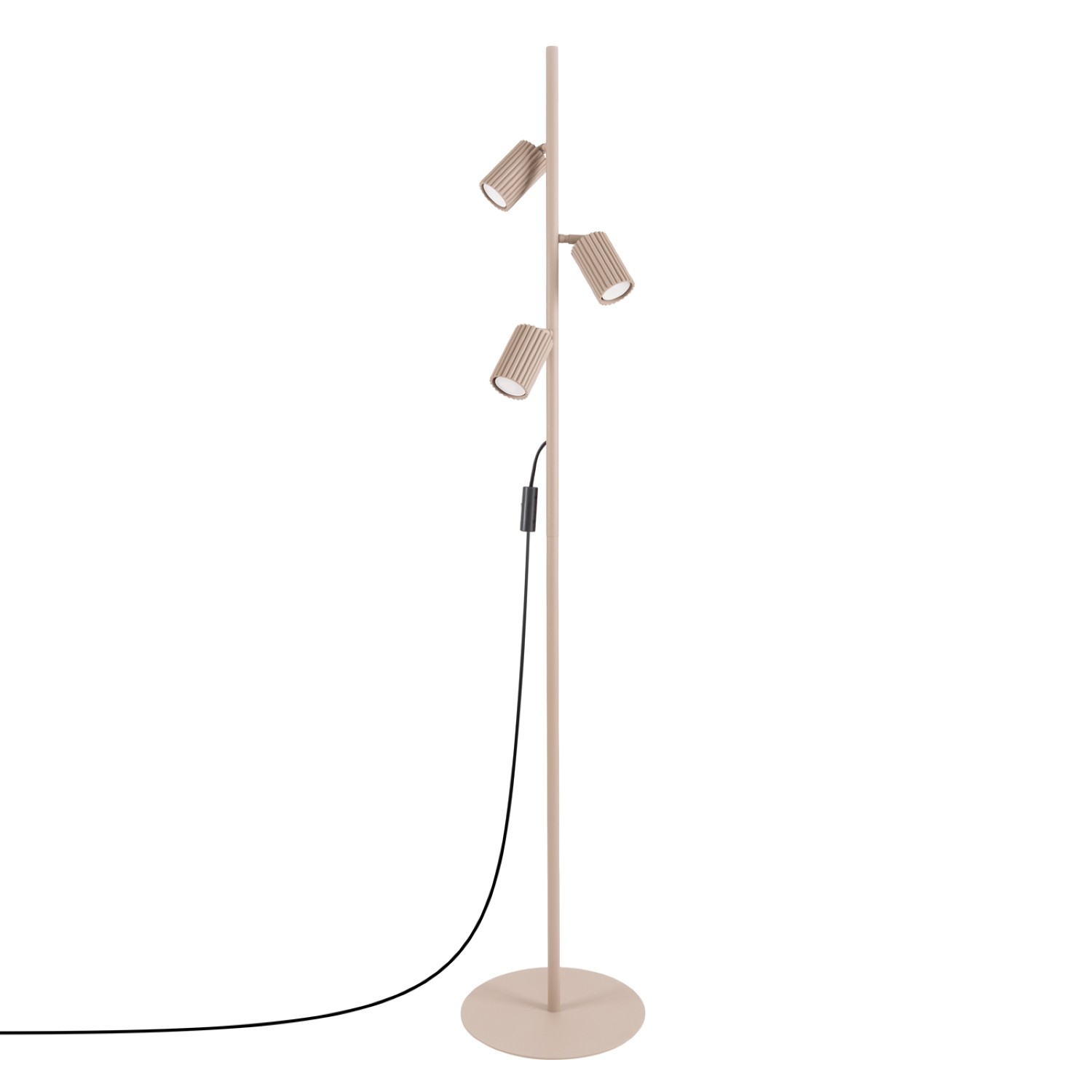 Stehlampen Karbon Taupe 3xgu10 30cm Aluminium Sollux