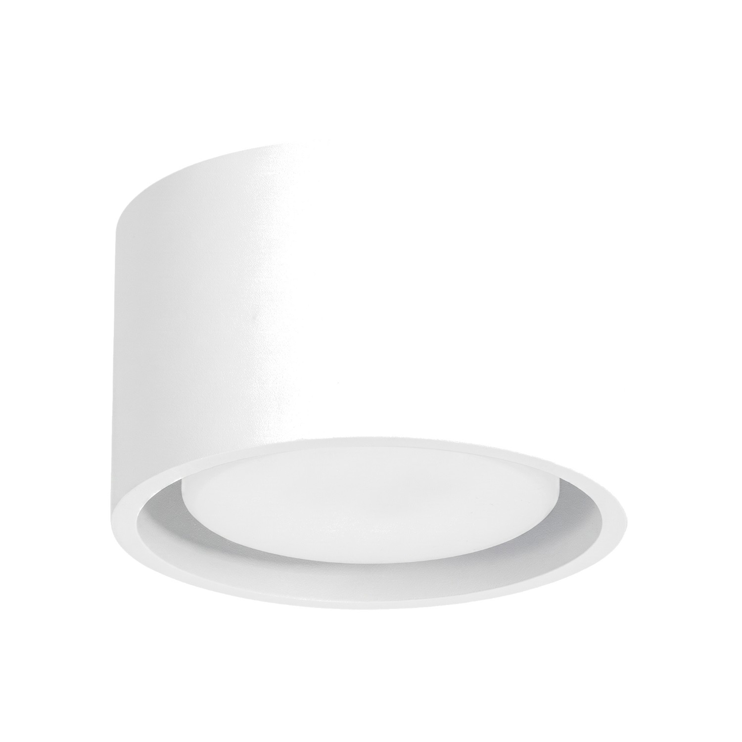 Deckenleuchten Modo Weiß 1xgx53 10cm Aluminium Sollux