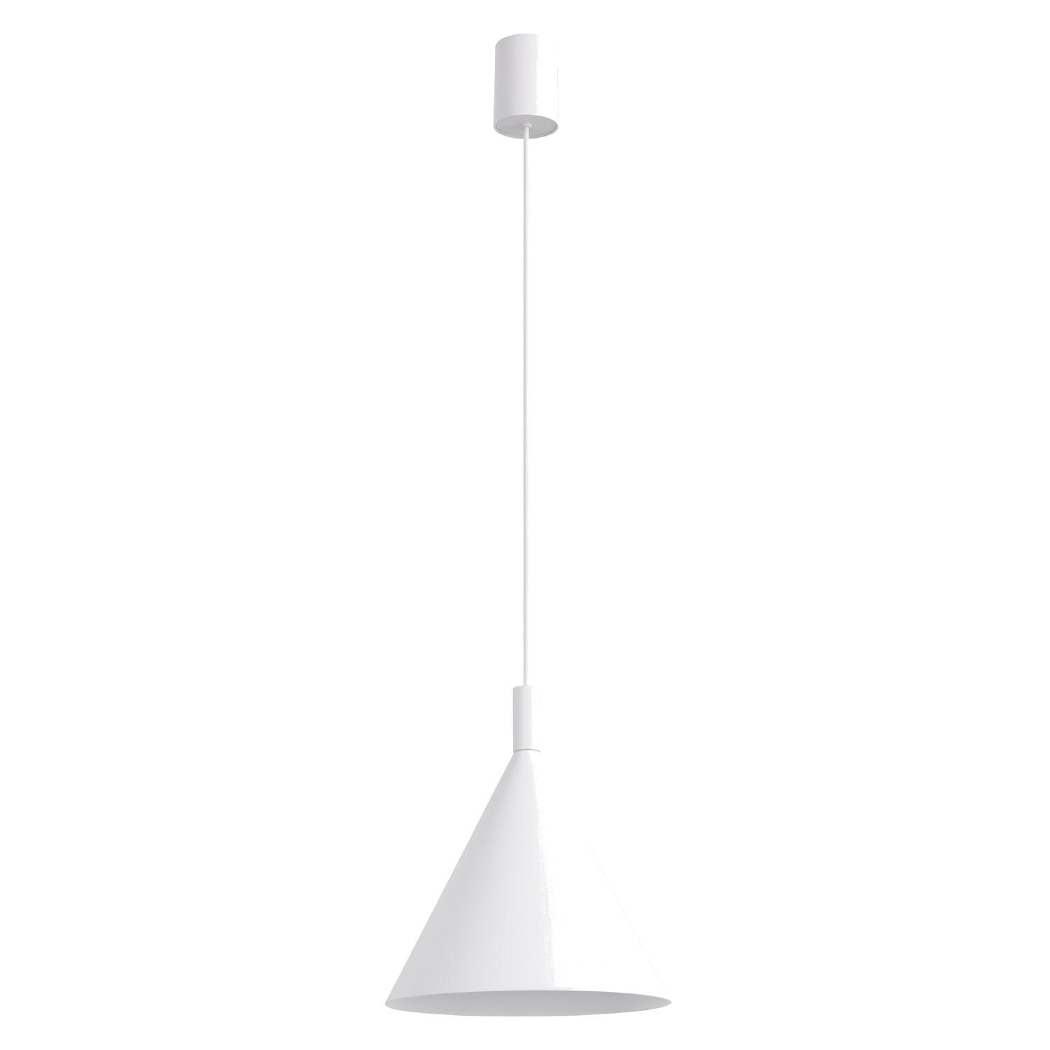 Hängeleuchten Nox Weiß 1xe27 24.5cm Stahl Sollux